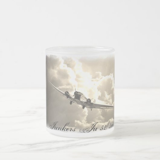 Junkers Ju 52 Edel Matglas Koffiemok (Center)