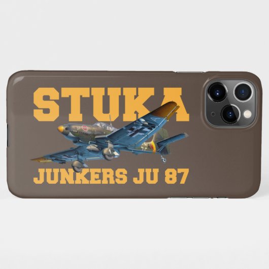Junkers Ju 87 iPhone Hoesje (Achterkant horizontaal)