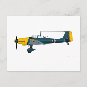 Junkers JU-87 Stuka Briefkaart