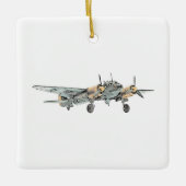 Junkers Ju 88 Bomber Keramisch Ornament (Voorkant)