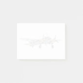 Junkers Ju 88 Bomber Post-it® Notes (Voorkant)