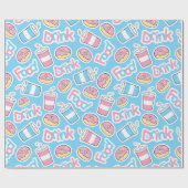 Junkfood Cadeaupapier (Vlak)