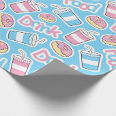 Junkfood Cadeaupapier (Hoek)