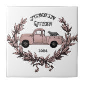  Junkin Queen truck tegel decor Tegeltje (Voorkant)