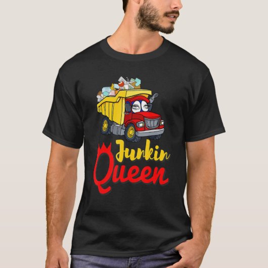 Junkin´ Queen Tweedehandswinkel Thrifting Winkelen T-shirt (Voorkant)