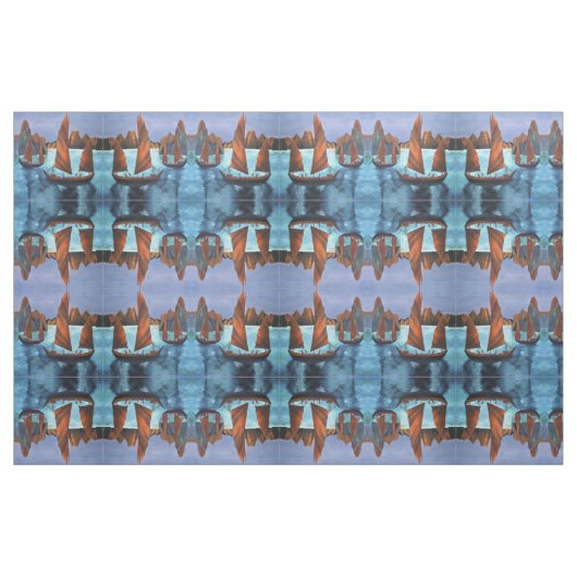 Junks in de aflopende drakenbaai stof (Fat Quarter)