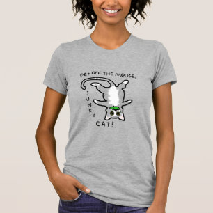 Junky Cat - Ga van de muis af! -Shirts T-shirt