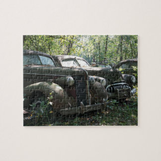 Junkyard-auto's Legpuzzel