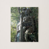 Junkyard-auto's Legpuzzel (Verticaal)