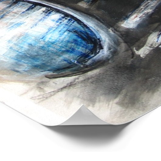 Junkyard Car Print (Hoek)