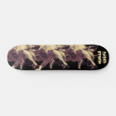 Junkyard Dog Mean German Shepherd Persoonlijk Skateboard (Horizontaal)