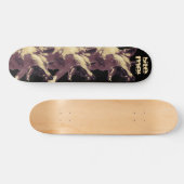 Junkyard Dog Mean German Shepherd Persoonlijk Skateboard (Horizontaal)