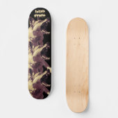 Junkyard Dog Mean German Shepherd Persoonlijk Skateboard (Voorkant)