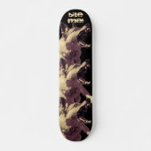 Junkyard Dog Mean German Shepherd Persoonlijk Skateboard (Voorkant)