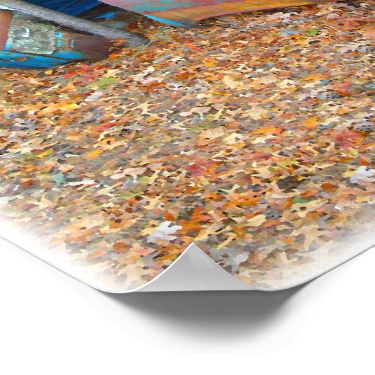 Junkyard Dreams 57 Chevy Nomad Rusting Poster (Hoek)