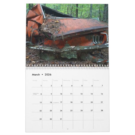 Junkyard Muscle Kalender 2 (Mar 2026)