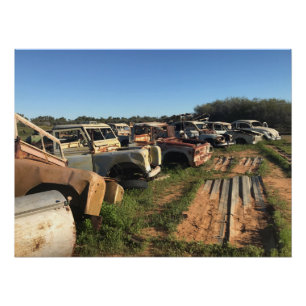Junkyard Treasures Perfect Poster