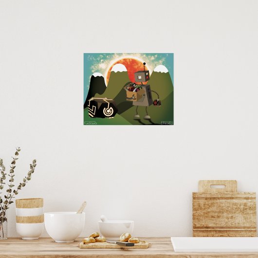Junkybot Poster (Keuken)