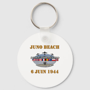 Juno Beach 1944 Normandie Sleutelhanger