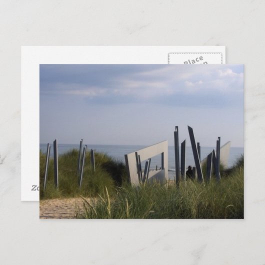 Juno Beach Briefkaart (Voorkant / Achterkant)