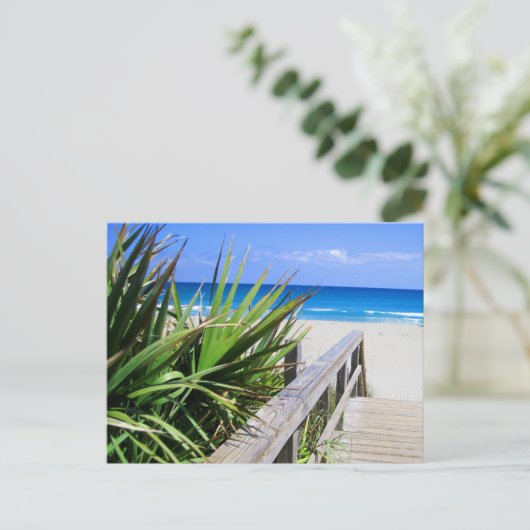 Juno Beach Florida Briefkaart (Staand voorkant)