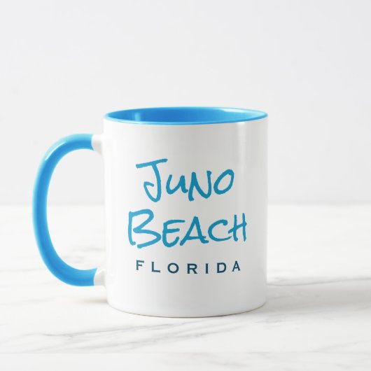 Juno Beach Florida Coffee Mok (Links)