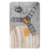 "Juno bereikt Jupiter" Magneet (4 "x6") (Verticaal)