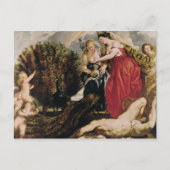 Juno en Argus, 1611 Briefkaart (Voorkant)