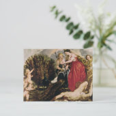 Juno en Argus, 1611 Briefkaart (Staand voorkant)