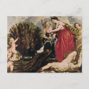 Juno en Argus, 1611 Briefkaart