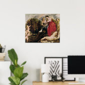 Juno en Argus, 1611 Poster (Thuiskantoor)