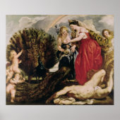 Juno en Argus, 1611 Poster (Voorkant)