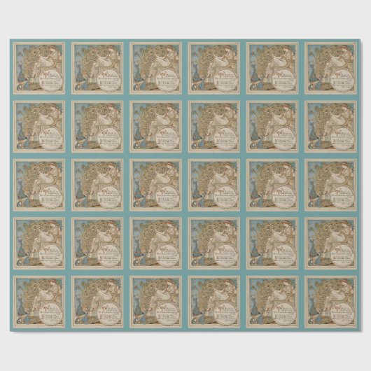 Juno en haar vogelplukpapier cadeaupapier (Vlak)