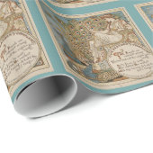 Juno en haar  vogelplukpapier cadeaupapier (Rol Hoek)