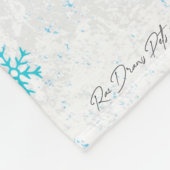  "Juno" Goldendoedle Pet Photo Blanket Fleece Deken (Hoek)