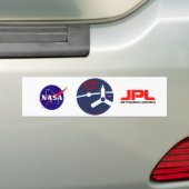 JUNO:  Missie in Jupiter Bumpersticker (Op auto)
