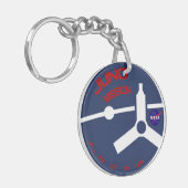 JUNO: Mission Logo Sleutelhanger (Voorkant Links)