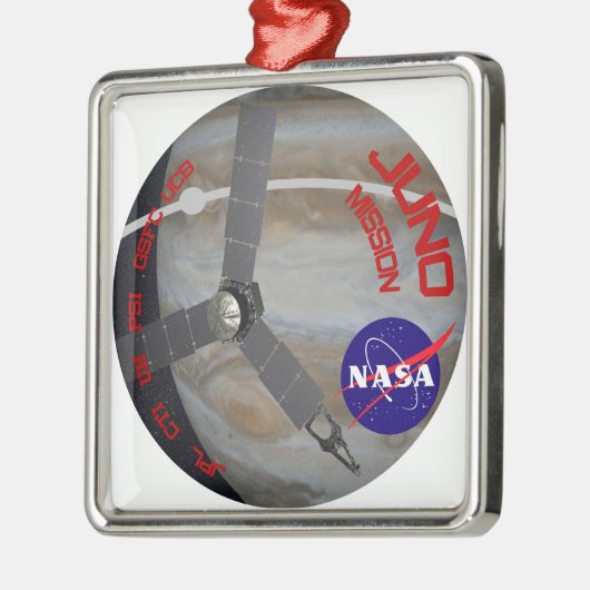 Juno: Programma-Logo Metalen Ornament (Links)