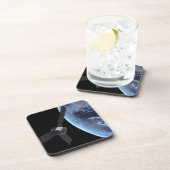 Juno ruimtevaartuig tijdens zijn Earth Flyby Bier Onderzetter (Rechterzijde)