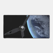 Juno ruimtevaartuig tijdens zijn Earth Flyby Bureaumat (Voorkant)