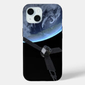 Juno ruimtevaartuig tijdens zijn Earth Flyby Case-Mate iPhone Case (Achterkant)