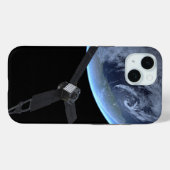 Juno ruimtevaartuig tijdens zijn Earth Flyby Case-Mate iPhone Case (Achterkant (horizontaal))