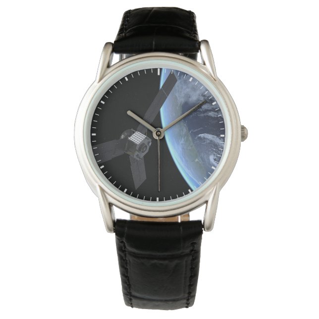 Juno ruimtevaartuig tijdens zijn Earth Flyby Horloge (Voorkant)