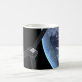 Juno ruimtevaartuig tijdens zijn Earth Flyby Koffiemok (Center)