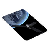 Juno ruimtevaartuig tijdens zijn Earth Flyby Magneet (Rechterzijde)