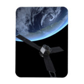 Juno ruimtevaartuig tijdens zijn Earth Flyby Magneet (Verticaal)