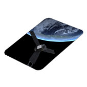 Juno ruimtevaartuig tijdens zijn Earth Flyby Magneet (Linkerzijde)