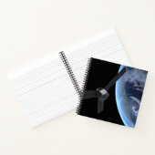 Juno ruimtevaartuig tijdens zijn Earth Flyby Notitieboek (Binnen)