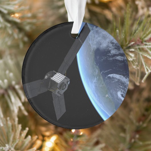 Juno ruimtevaartuig tijdens zijn Earth Flyby Ornament (Boom)