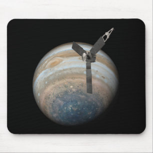 Juno Spacecraft bij Planet Jupiter Muismat